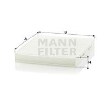 MANN-FILTER CU2545 Фильтр салона VAG A2/Polo & Skoda Fabia 2000-