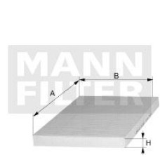 MANN-FILTER CUK230152 Фильтр салона BMW/MINI 2(F45)/X1(F48) 14- (упак.2шт.)