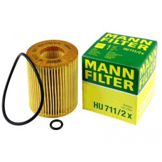 MANN-FILTER HU7112X Масляный фильтроэлемент без метал. частей MAZDA 6 1,8/2,0/2,3L 02-