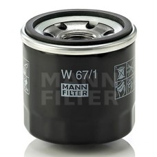 MANN-FILTER W671 Масляный фильтр Kia Atos 1,0i,Klarus K9A/GC 1,8L 96-/Sephia FA , Shuma II, Spectra 1,5/1,6/1,8L 95-H