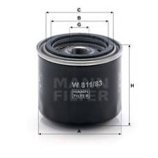 MANN-FILTER W81183 Масляный фильтр
